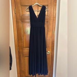 Lulus Navy Blue Maxi Dress